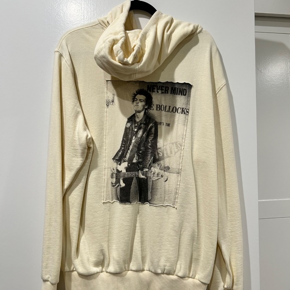 Midnight Studios Shane Gonzales Sex Pistols Sid Vicious Nancy Button Hoodie XL - Picture 3 of 8